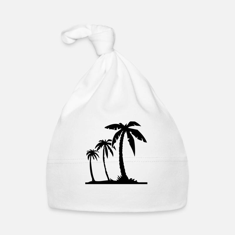 3_palmiers Baby Bio-Mütze