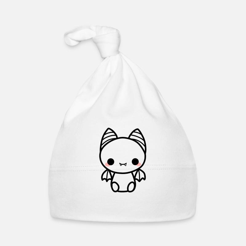 Cute bat Organic Baby Cap