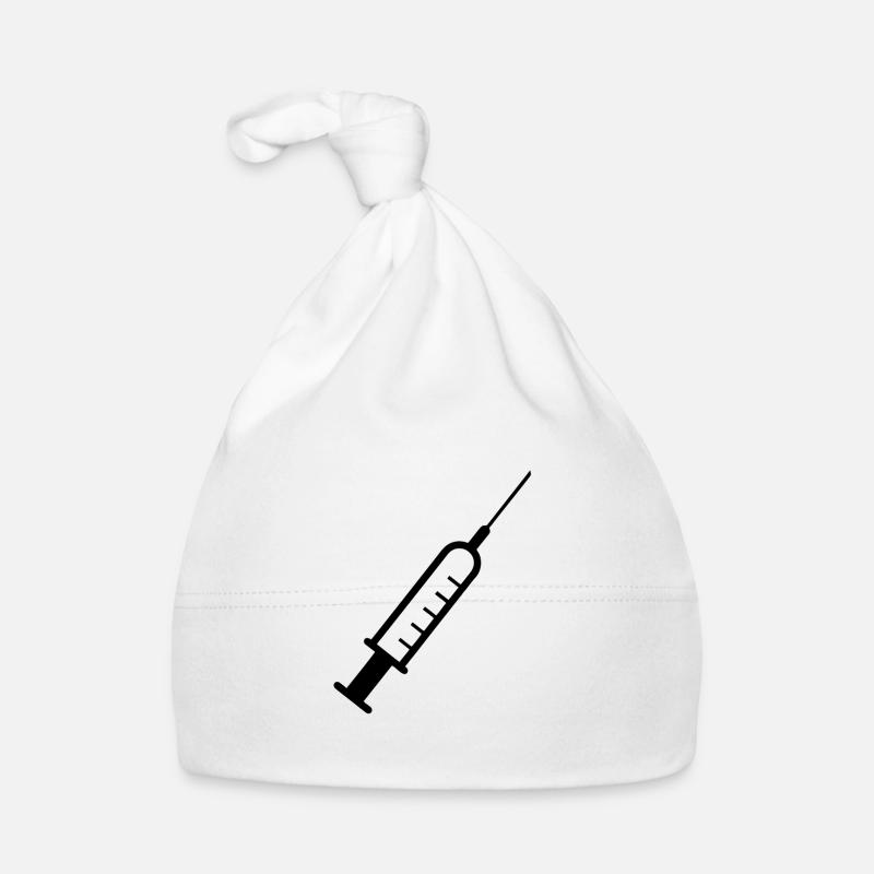 Seringue Médecine Vaccination Bonnet bio Bébé