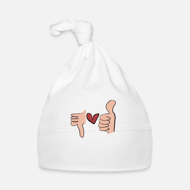 like herz Baby Bio-Mütze