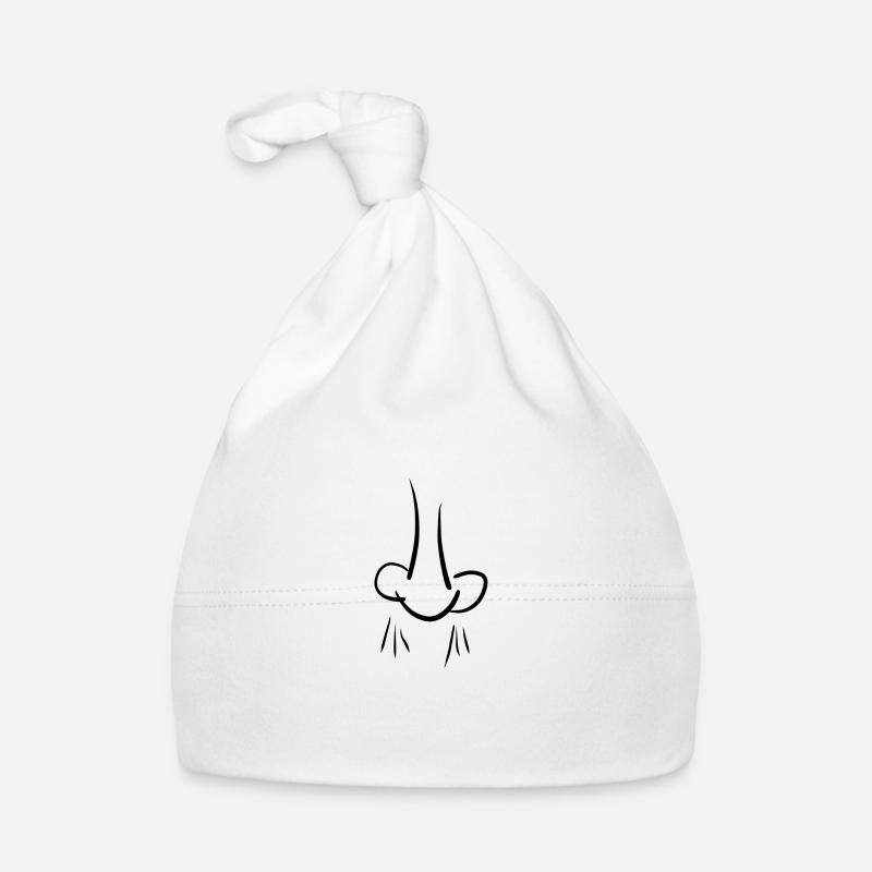 smell nose Organic Baby Cap