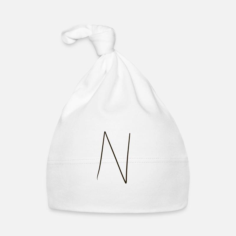 Buchstabe Wort Baby Bio-Mütze