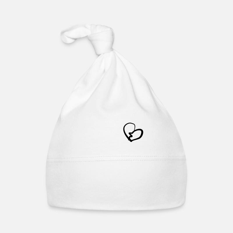 herz gebrochen Baby Bio-Mütze