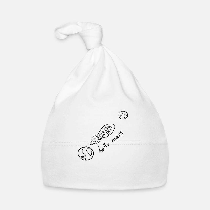 Mars Planet Baby Bio-Mütze