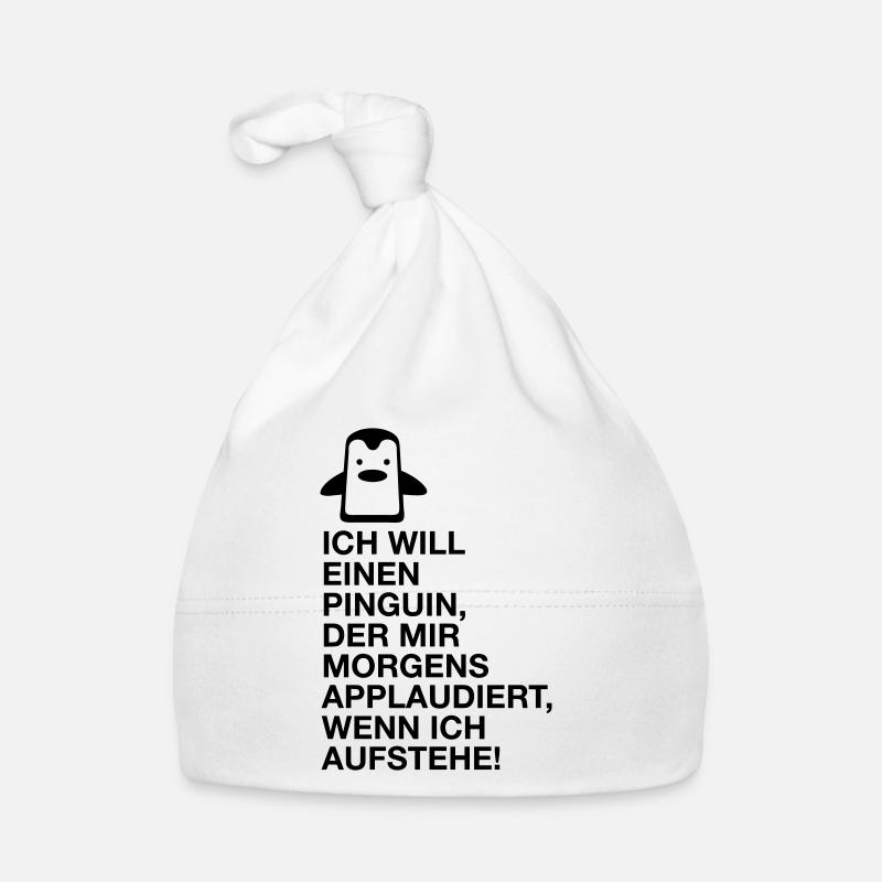 Ich will einen Pinguin der mit applaudiert! (2015) Baby Bio-Mütze