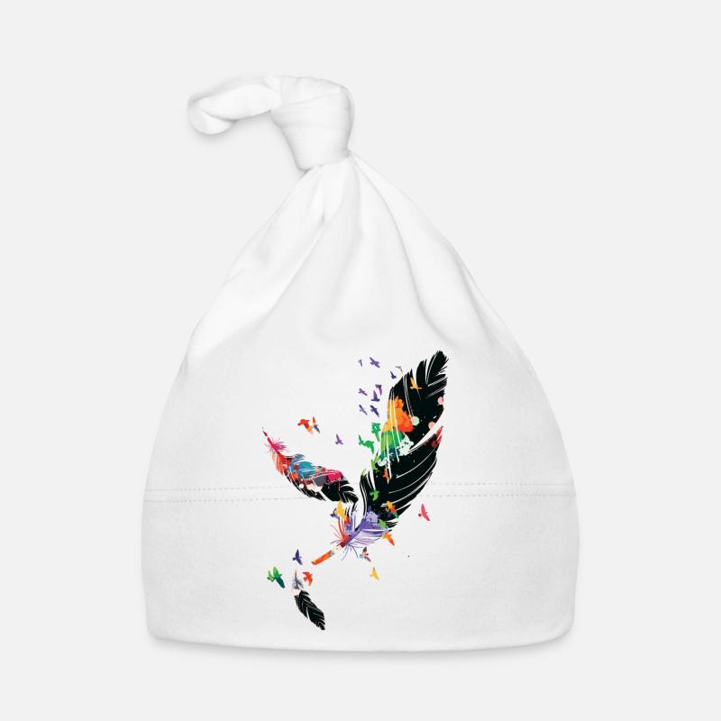 FEATHERS Organic Baby Cap