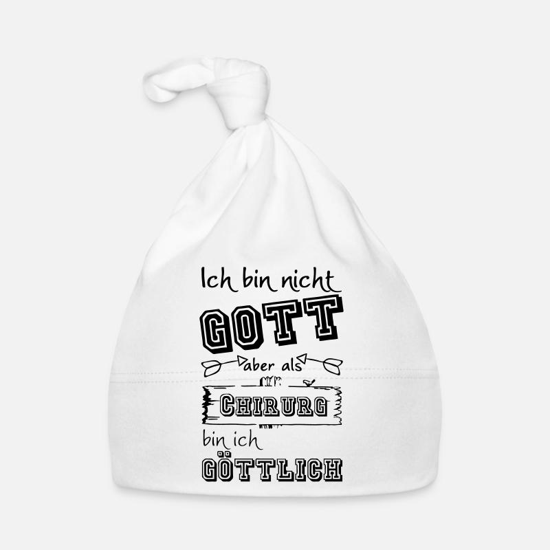 Göttlicher Chirurg Geschenk Baby Bio-Mütze