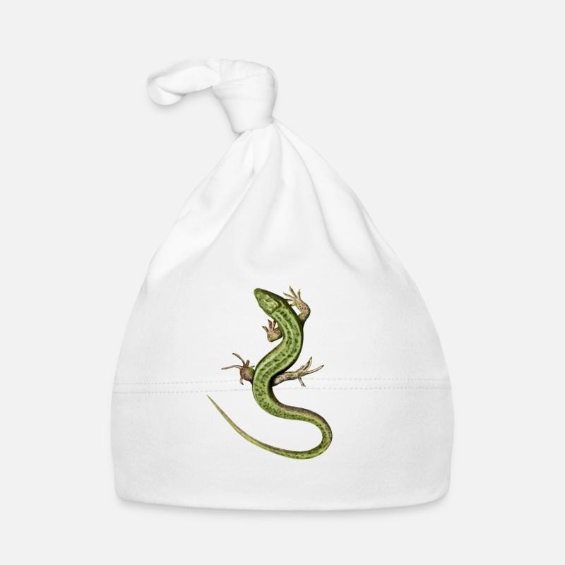 Eidechse Baby Bio-Mütze