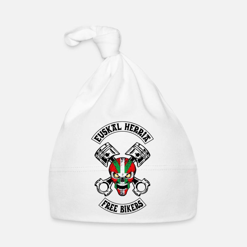 Basques Bikers Bonnet bio Bébé