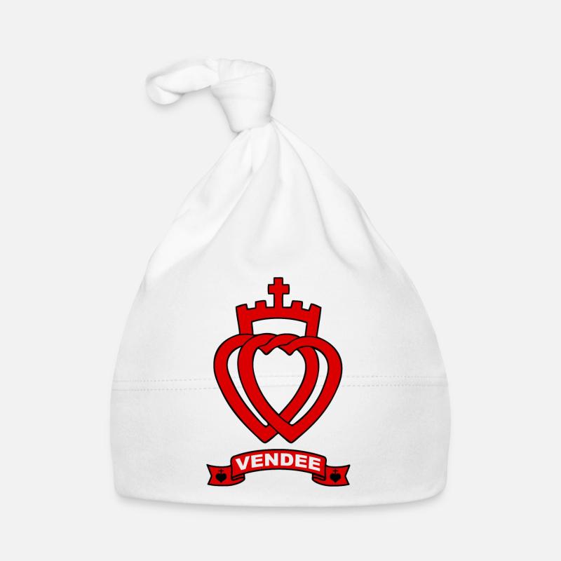 vendée coeurs Bonnet bio Bébé