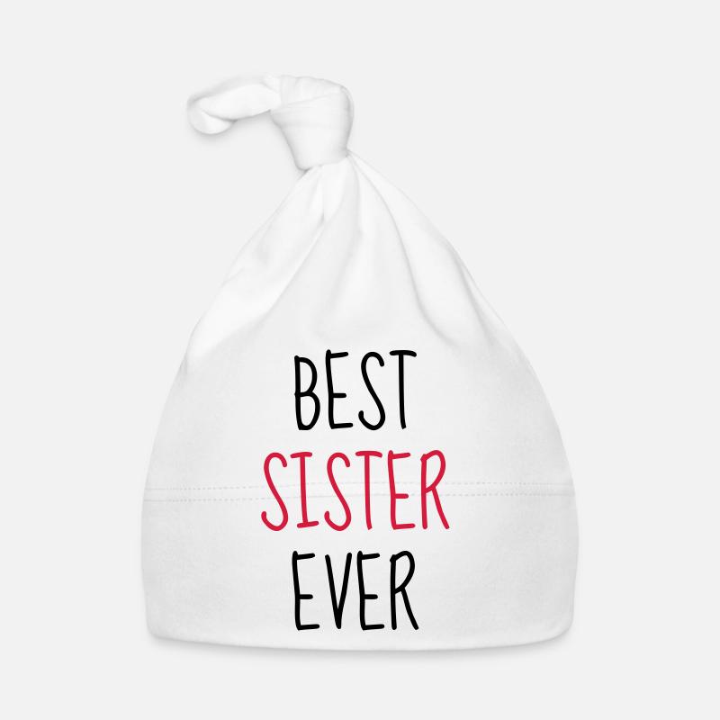 Soeur Soeurette Frère Naissance Bébé Sœur Bonnet bio Bébé