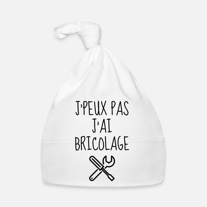 Outil / Réparer / Bricolage / Bricoleur Bonnet bio Bébé