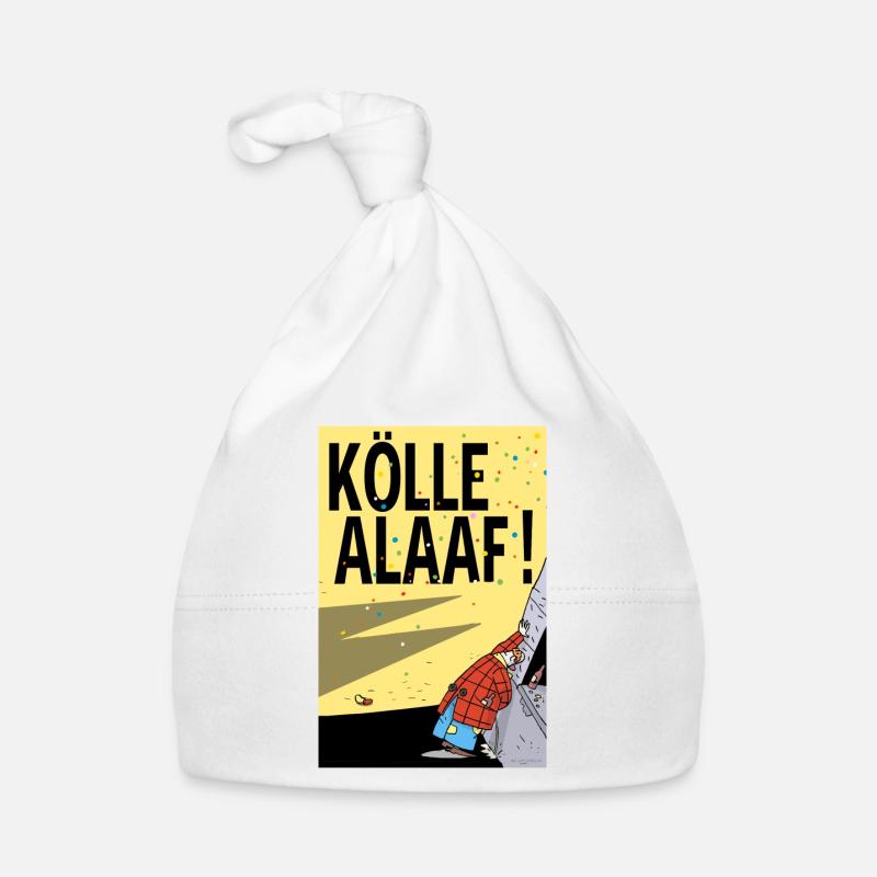 Köln Karneval Alaaf Cartoon Baby Bio-Mütze