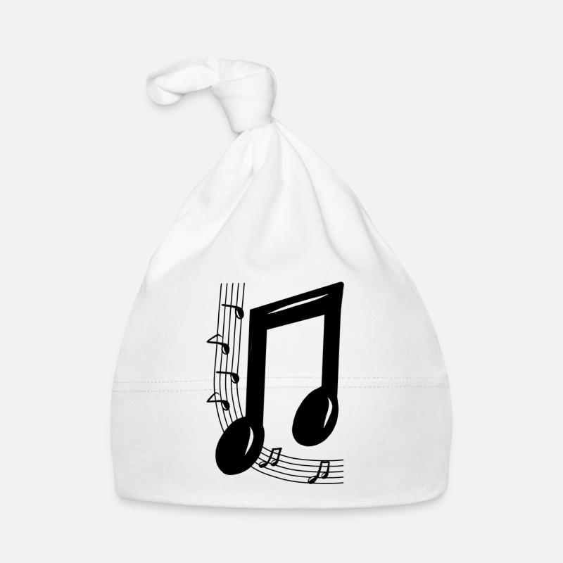 Musiknote Baby Bio-Mütze