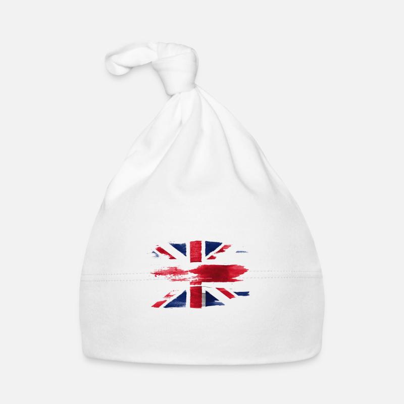 Union Jack versengt Baby Bio-Mütze