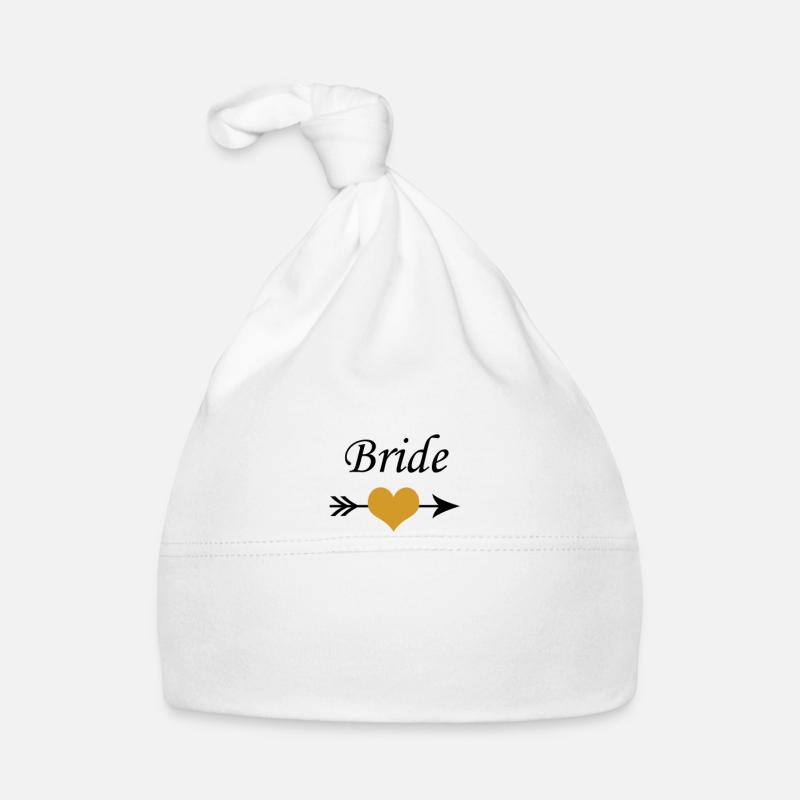 Bride | Wedding | Wedding | Bride - Organic Baby Cap - white