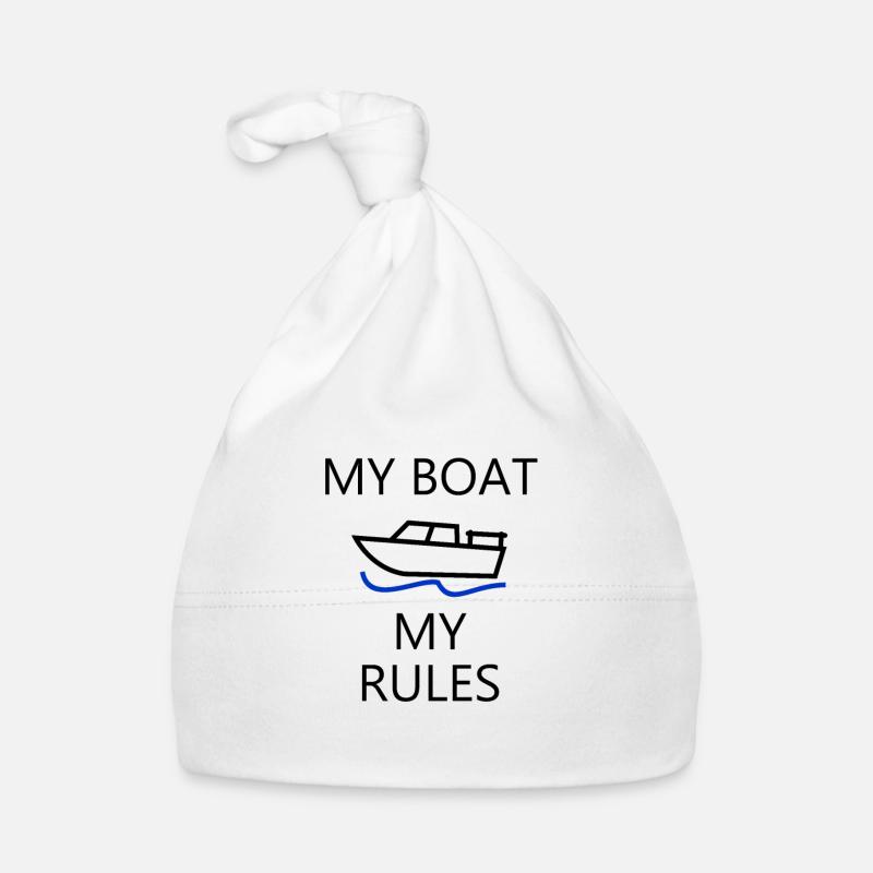 My boat my rules | Propriétaires de bateaux | Bateau | Bootboy Bonnet bio Bébé