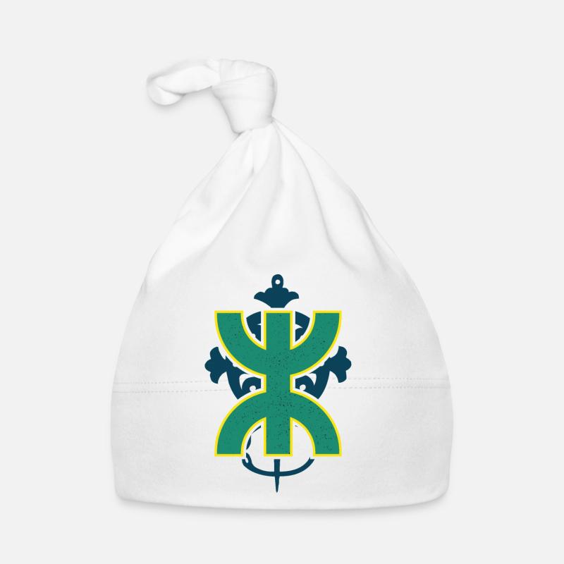 Z Imazighen artwork Bonnet bio Bébé