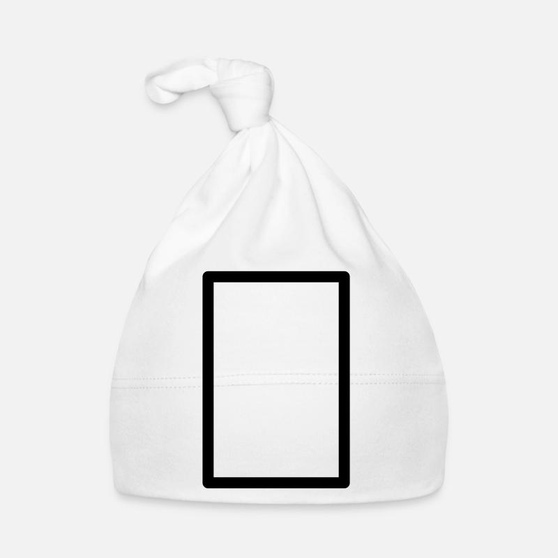 Mahjong White Dragon Baby Bio-Mütze