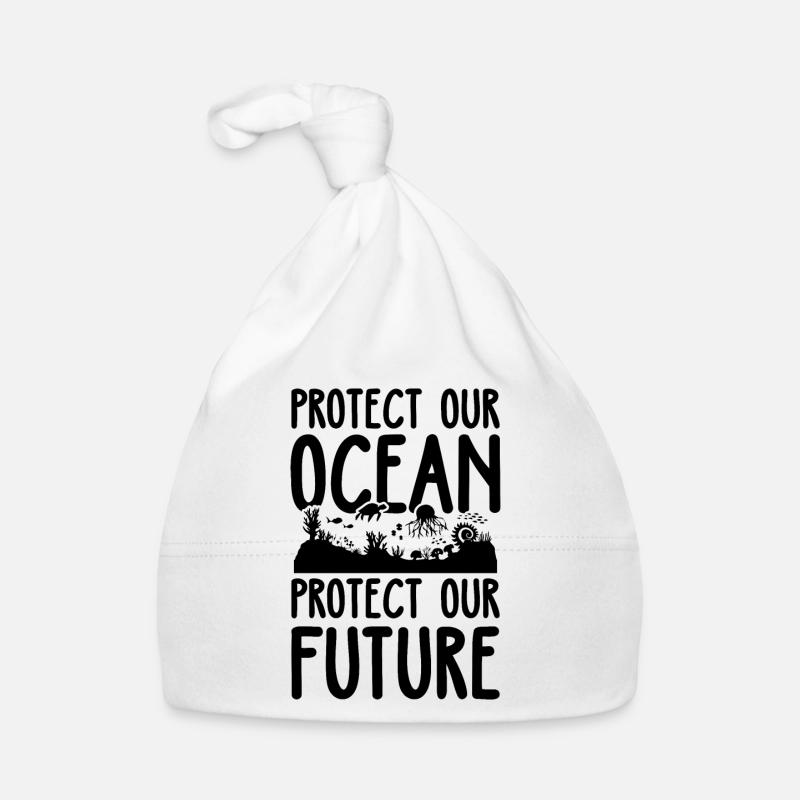 Protection de l’océan Bonnet bio Bébé
