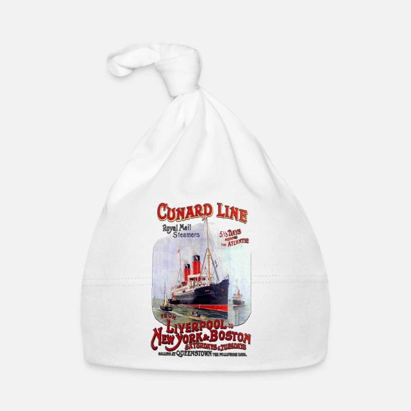 CUNARD LINE PABOT Baby Bio-Mütze