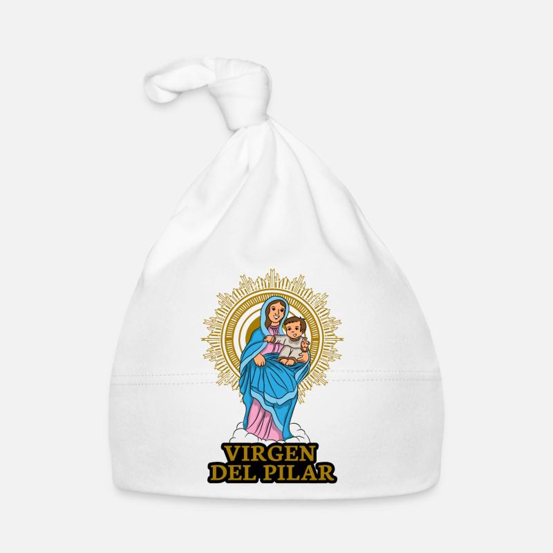 VIRGEN DEL PILAR by The Manzanita´s Baby Bio-Mütze