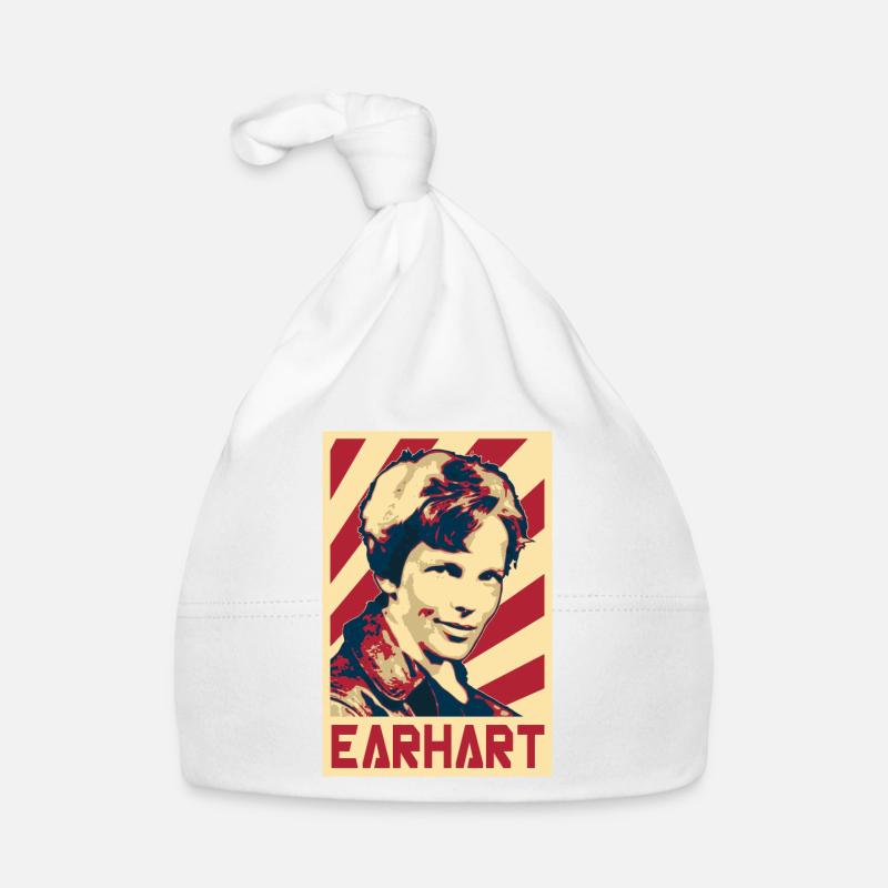Amelia Earhart Baby Bio-Mütze