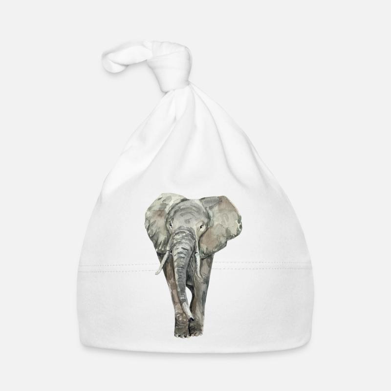 elephant Organic Baby Cap