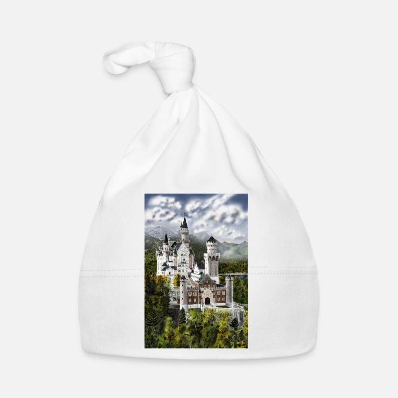 Château de Neu Schwanstein Bonnet bio Bébé