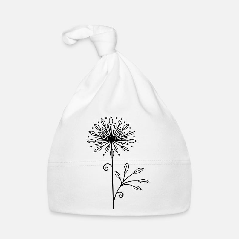 Dandelion Dandelion Spring Sticker Organic Baby Cap