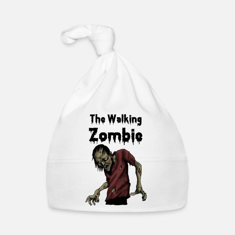 The Walking Zombie - Bonnet bio Bébé - blanc
