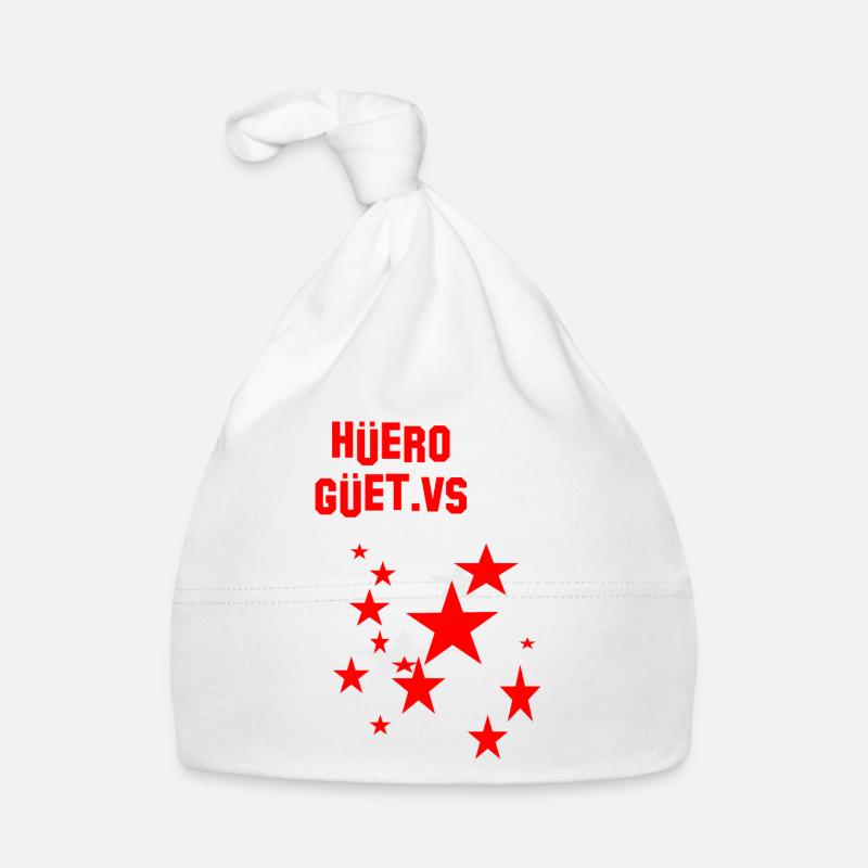 hüero güet. vs, Wallis, Wallissertisch, Sprüche Baby Bio-Mütze