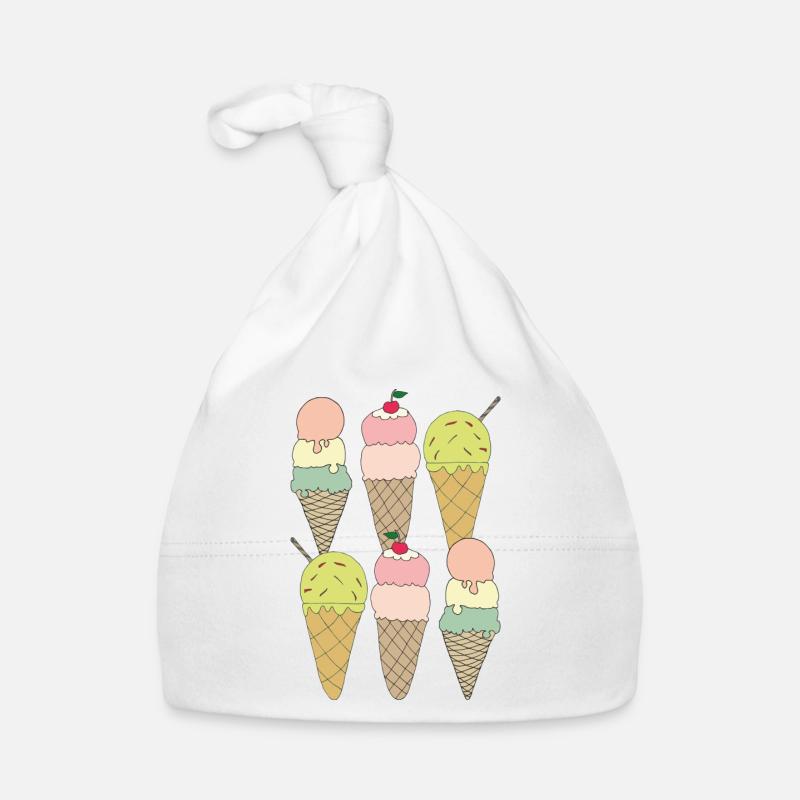 variations de glace 6x Bonnet bio Bébé