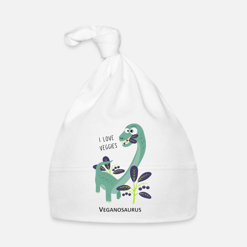 Dinosaurier Veganosaurus Baby Bio-Mütze