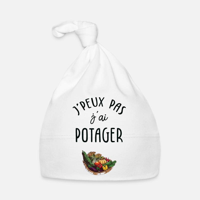 J'peux pas j'ai potager Bonnet bio Bébé