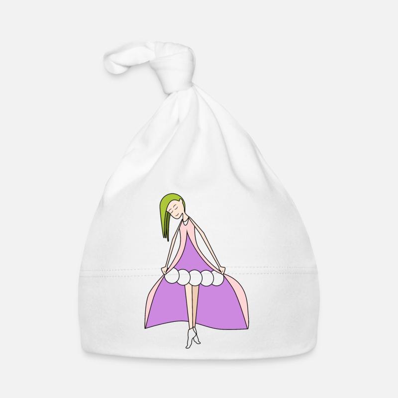 Poupée Fuchsia Bonnet bio Bébé