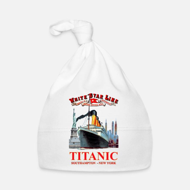 TITANIC Liner Kreation Louis RUNEMBERG © Adagp Baby Bio-Mütze