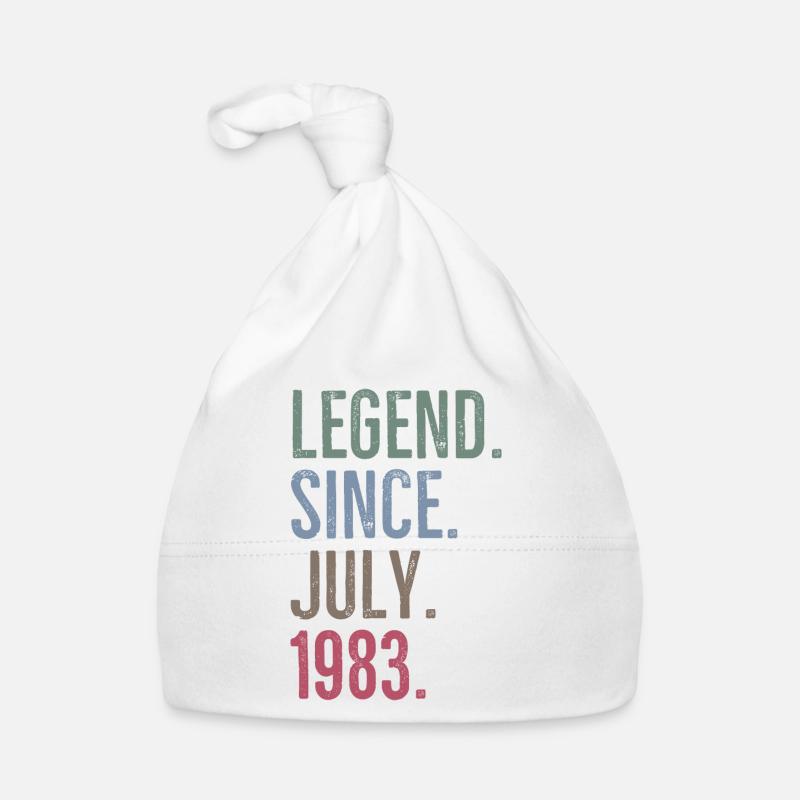 Legende seit Juli 1983 Baby Bio-Mütze