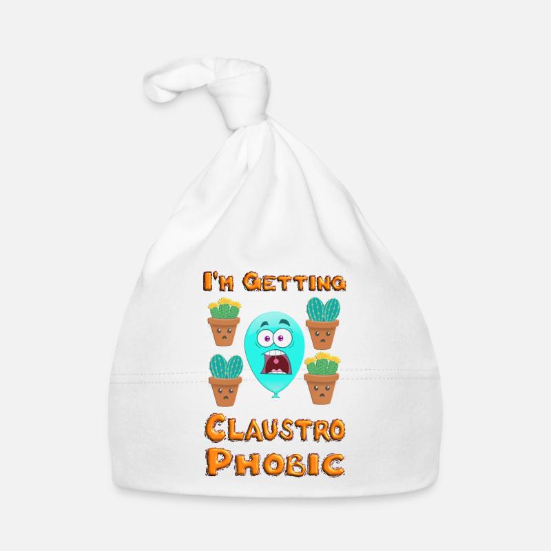 Je deviens claustrophobe - ballon de cactus cactus Bonnet bio Bébé