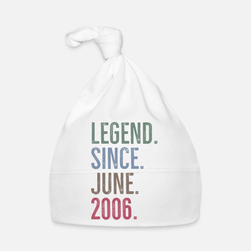 Legende seit Juni 2006 Baby Bio-Mütze