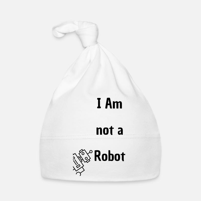 I am not a Robot Baby Bio-Mütze