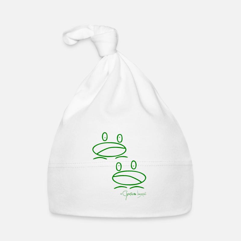 Froschminipärchen - Ranunculi Oophagi Baby Bio-Mütze