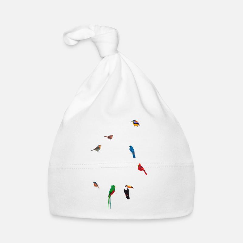 Brustkorb Vögel Skelett Baby Bio-Mütze