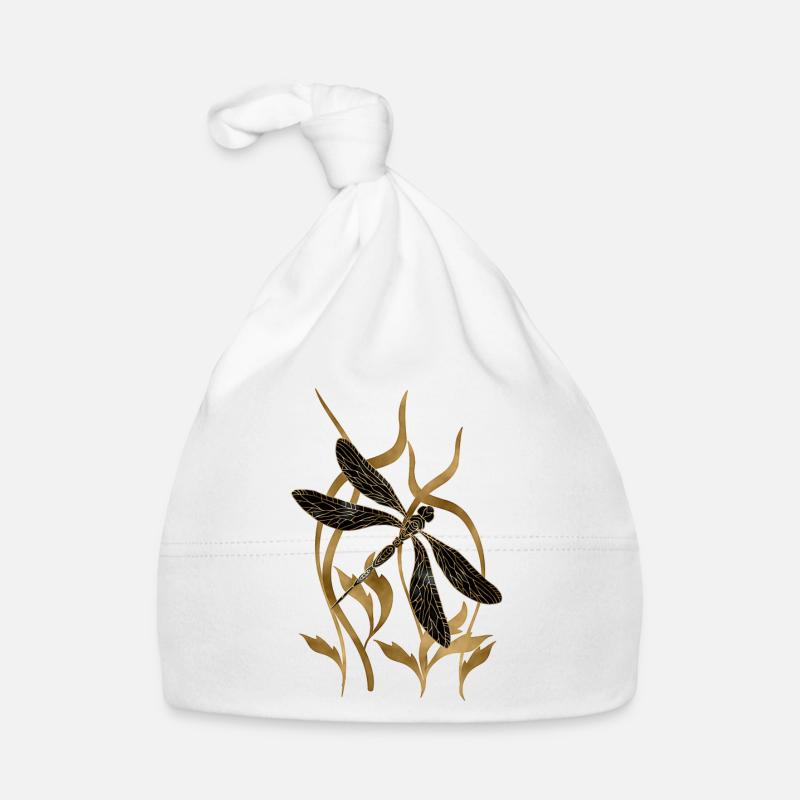 Libellule Bonnet bio Bébé