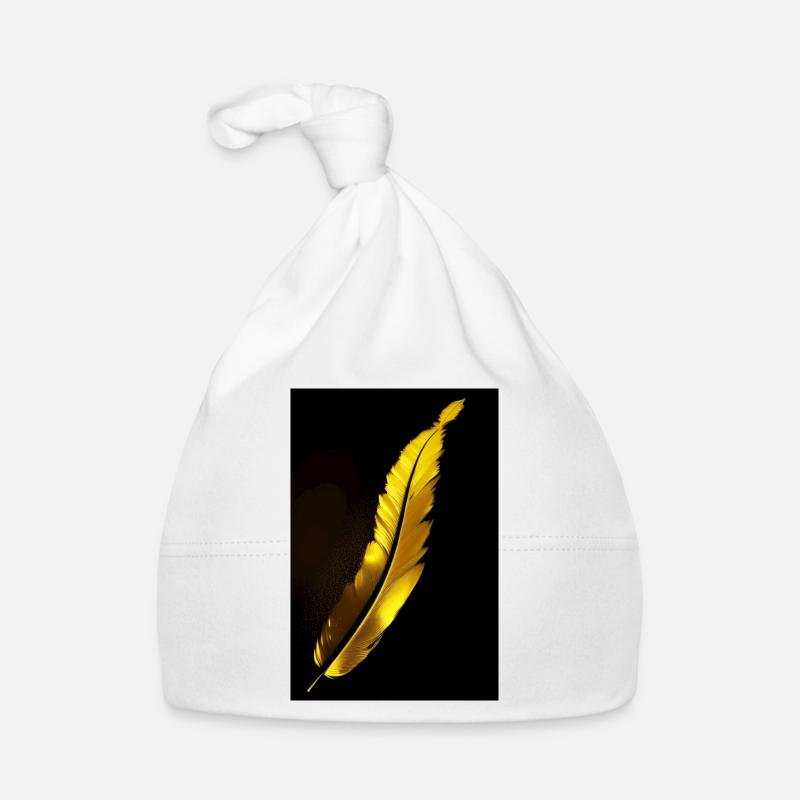 Feather Organic Baby Cap