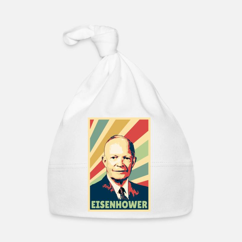 Dwight D. Eisenhower Colores vintage Bonnet bio Bébé