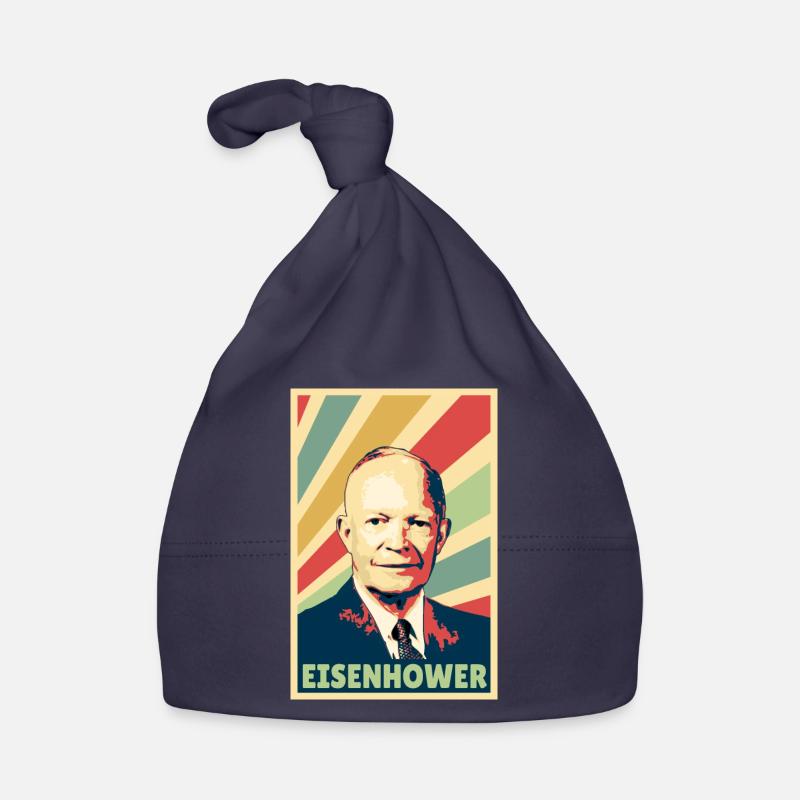 Dwight D. Eisenhower Colores vintage Bonnet bio Bébé