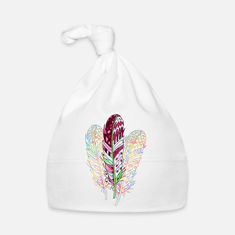 Feder Baby Bio-Mütze