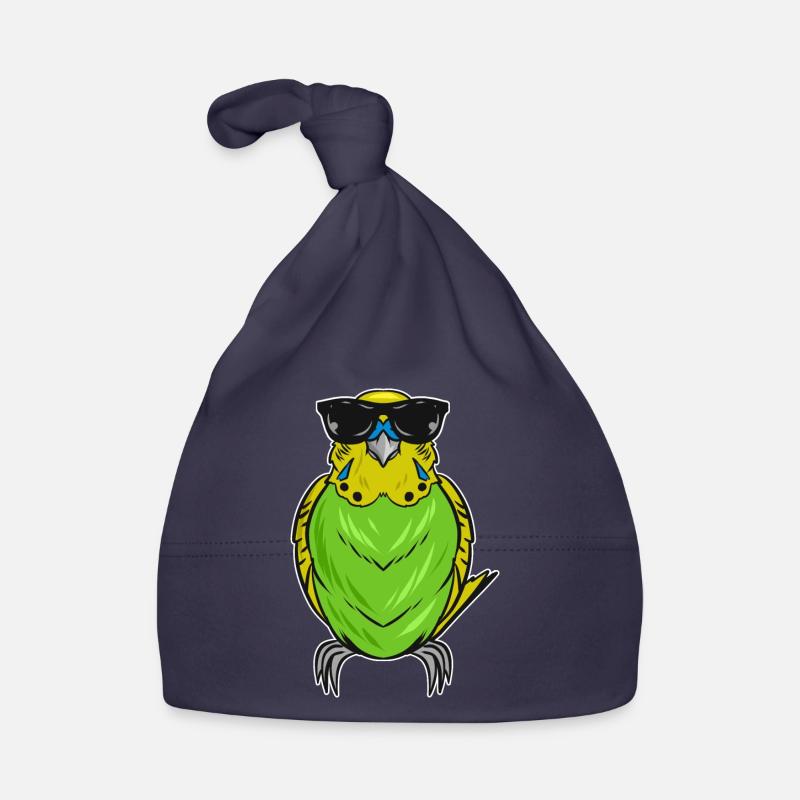Budgerigar Organic Baby Cap