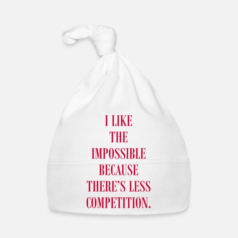 J’aime l’impossible parce qu’il y a de la concurrence Bonnet bio Bébé